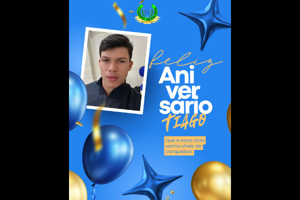 Feliz Aniversário Tiago - Chefe de Gabinete da Câmara Municipal